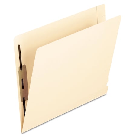Pendaflex Manila Laminated End Tab Folder, Straight Tab, Lttr, 14pt Manila, PK50 13240